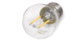 Żarówka LED E27 2W G45 Filament - Biały ciepły (2700K)
