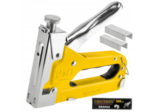 Zestaw: Zszywacz tapicerski do zszywek 4-14mm + 100szt zszywek