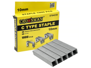 Zestaw 1000szt zszywek typ C 0.7x10mm