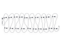 Zestaw: Girlanda ogrodowa 20m 20xE27 + 20x Żarówka LED E27 1W filament