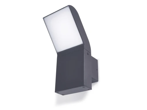 Lampa elewacyjna - kinkiet ogrodowy - oprawa zewnętrzna LED 12W Clark -  Czarna