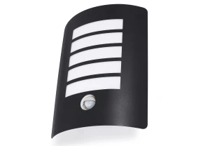 Lampa elewacyjna - kinkiet ogrodowy - oprawa zewnętrzna E27 LED Lugo - Czarny