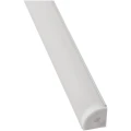 Zestaw: Profil aluminiowy narożny do taśm LED - Biały - 2m 