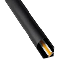 Zestaw: Profil aluminiowy narożny do taśm LED - Czarny - 2m 