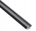 Zestaw: Profil aluminiowy narożny do taśm LED - Czarny - 2m