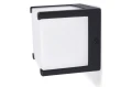 Lampa elewacyjna - kinkiet - oprawa zewnętrzna GX53 CUBE-1 IP54 - Czarna