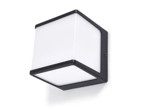 Lampa elewacyjna - kinkiet - oprawa zewnętrzna GX53 CUBE-2 IP54 - Czarna