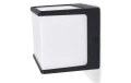 Lampa elewacyjna - kinkiet - oprawa zewnętrzna GX53 CUBE-2 IP54 - Czarna