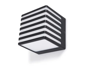 Lampa elewacyjna - kinkiet - oprawa zewnętrzna GX53 CUBE-3 IP54 - Czarna