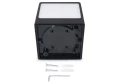 Lampa elewacyjna - kinkiet - oprawa zewnętrzna GX53 CUBE-3 IP54 - Czarna