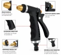 Pistolet do podlewania z dyszą mosiężną, 3 tryby