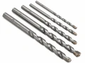 Zestaw wierteł 16 szt. do metalu, drewna i betonu 2-10 [mm]