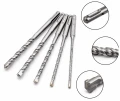 Wiertła SDS Plus do betonu 5 szt. 5-12 [mm] długość 160 [mm]