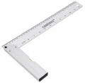 Kątownik stolarski aluminiowy 350 [mm] z poziomicą
