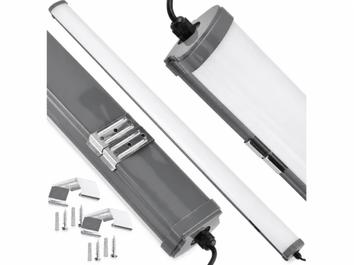 Lampa hermetyczna LED 60W 120cm IP65 4500K antracyt