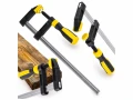 Ścisk stolarski śrubowy typu F 50x250 mm z żeliwnymi szczękami