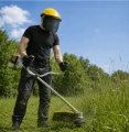 Przyłbica ochronna siatkowa stalowa do kosy i wykaszarki