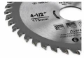 Tarcza widiowa TCT do drewna 115mm 40T otwór 22,23mm
