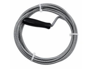 Żmijka kanalizacyjna do rur 6mm x 3m z korbką
