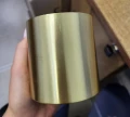 Oprawa halogenowa natynkowa ruchoma okrągła LED Cubo – Złoto
