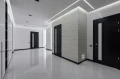 Profil aluminiowy wpuszczany do taśm LED 1m czarny z kloszem mlecznym i akcesoriami