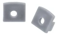 Profil aluminiowy do płyt GK do taśm LED 12mm 1m srebrny anodowany z kloszem mlecznym i akcesoriami