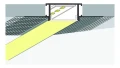 Profil aluminiowy do płyt GK do taśm LED 12mm 1m srebrny anodowany z kloszem mlecznym i akcesoriami