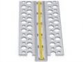 Profil aluminiowy do płyt GK do taśm LED 17mm 1m srebrny z kloszem mlecznym i akcesoriami