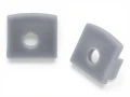 Profil aluminiowy do płyt GK do taśm LED 17mm 1m srebrny z kloszem mlecznym i akcesoriami