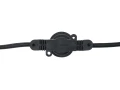 Zestaw: Girlanda ogrodowa 10m 20xE27 + 20x Żarówka LED E27 1.3W filament