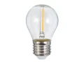 Zestaw: Girlanda ogrodowa 10m 20xE27 + 20x Żarówka LED E27 1.3W filament