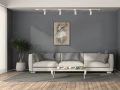 Zestaw szynowy Lite GU10 x4 + szynoprzewód 2m - Biały