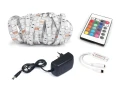Zestaw taśma LED 12V | 5050 | 30LED/M | 2.5M | IP20 | RGB + Sterownik IR24 + Zasilacz 24W