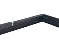 Panel LED 120x30 50W biały neutralny (4000K) + ramka