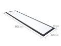 Panel LED 120x30 50W biały neutralny (4000K) + ramka