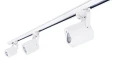 Zestaw szynowy Cubo GU10 x3 + szynoprzewód 1.5m - Biały