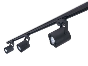 Zestaw szynowy Cubo GU10 x3 + szynoprzewód 1.5m - Czarny