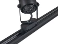 Zestaw szynowy Violet GU10 x3 + szynoprzewód 1.5m - Czarny