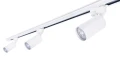 Zestaw szynowy Lite GU10 x3 + szynoprzewód 1.5m - Biały