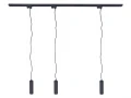 Zestaw Steka Ring lampa szynowa LED GU10 x3 + szynoprzewód 1.5m - Czarny