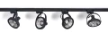 Zestaw Steka Leon lampa szynowa LED AR111 GU10 x4 + szynoprzewód 2m - Czarny
