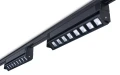 Zestaw Steka Linda 12W 30cm 4000K lampa szynowa LED GU10 x2 + szynoprzewód 1.5m - Czarny