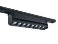 Zestaw Steka Linda 12W 30cm 4000K lampa szynowa LED GU10 x2 + szynoprzewód 1.5m - Czarny