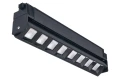 Zestaw Steka Linda 12W 30cm 4000K lampa szynowa LED GU10 x2 + szynoprzewód 1.5m - Czarny