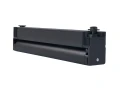 Zestaw Steka Linda 12W 30cm 4000K lampa szynowa LED GU10 x2 + szynoprzewód 1.5m - Czarny