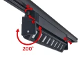Zestaw Steka Linda 12W 30cm 4000K lampa szynowa LED GU10 x2 + szynoprzewód 1.5m - Czarny