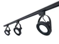 Zestaw Steka Leon lampa szynowa LED AR111 GU10 x3 + szynoprzewód 1.5m - Czarny