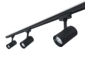 Zestaw Steka Ductus lampa szynowa LED GU10 x3 + szynoprzewód 1.5m - Czarny