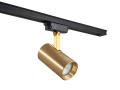 Zestaw Steka Ductus Gold lampa szynowa LED GU10 x3 + szynoprzewód 1.5m - Czarny