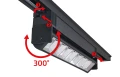 Zestaw Steka Eclipse lampa szynowa LED 12W 30cm 4000K x2 + szynoprzewód 1.5m - Czarny